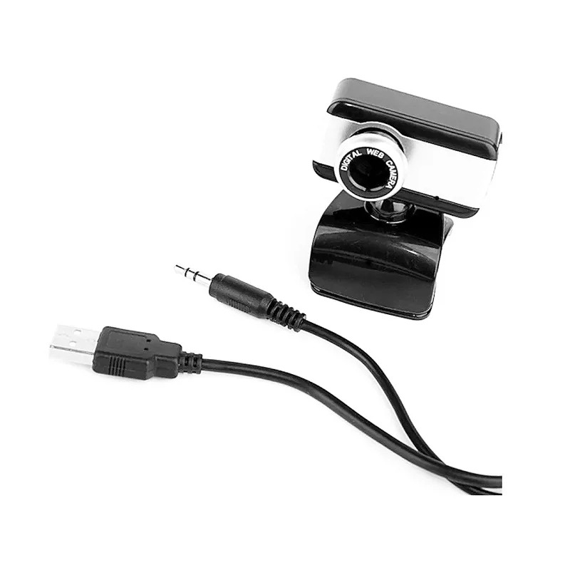 WebCam BrazilPC V4 1.5MP 640x483 C/Microfone USB Preto/Prata - Imagem 3