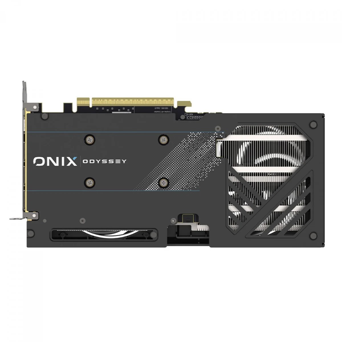 Placa De Vídeo Onix Odyssey Intel® Arc B580 Gddr6 12gb Preto - Imagem 4