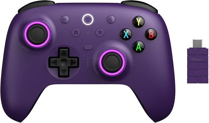 Controle Wireless 8BitDo Ultimate 2 Wireless (Roxo) - Imagem 5