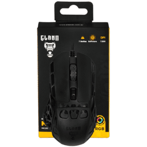 MOUSE GAMER MYSTIC - 7200DPI - CLANM