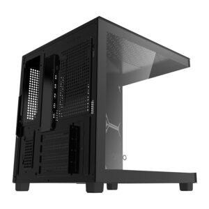 Gabinete Gamer Aigo Apollo A275, Mini-Tower, Lateral de Vidro, Preto, AC-A275-B-HQ1