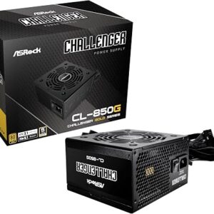 Fonte De Alimentação Asrock Challenger 850w 80 Plus Gold C/ Cabo - Cl-850g