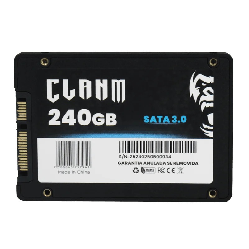 SSD 2.5" 240GB SATA3 - CLANM - Imagem 2