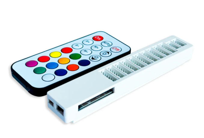 KIT FAN EURUS C/ MINI HUB ARGB CLANM C/ CONTROLE - Imagem 4