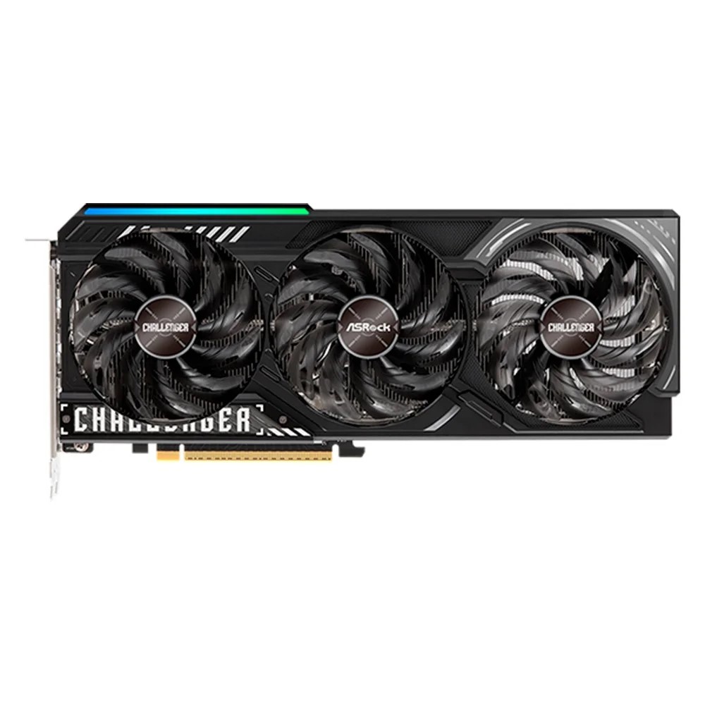 Placa de Vídeo ASRock Radeon RX 9070 XT Challenger, AMD, 16GB - 90-GA61ZZ-00UANF - Imagem 4