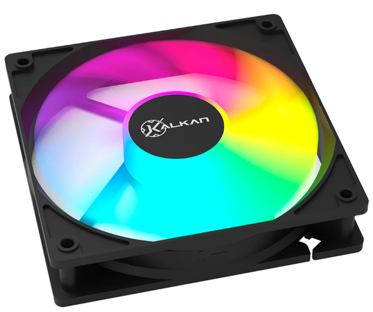FAN 120MM KALKAN LUMEN RGB 10 LEDS 1500 RPM C/ CONTROLE PWM