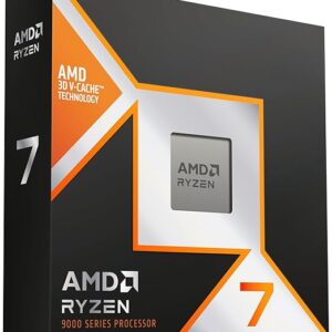 MB, 8 NúcleProcessador AMD Ryzen 7 9800X3D, Cache 8os, 16 Threads, AM5 - 100-100001084WOF