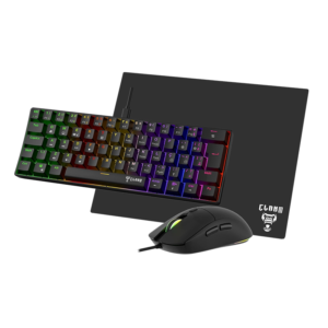 COMBO GAMER DARKLINE LITE - MOUSE+TECLADO+MOUSEPAD - CLANM