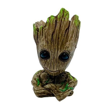 Boneco Porta Objetos Baby Groot Vaso