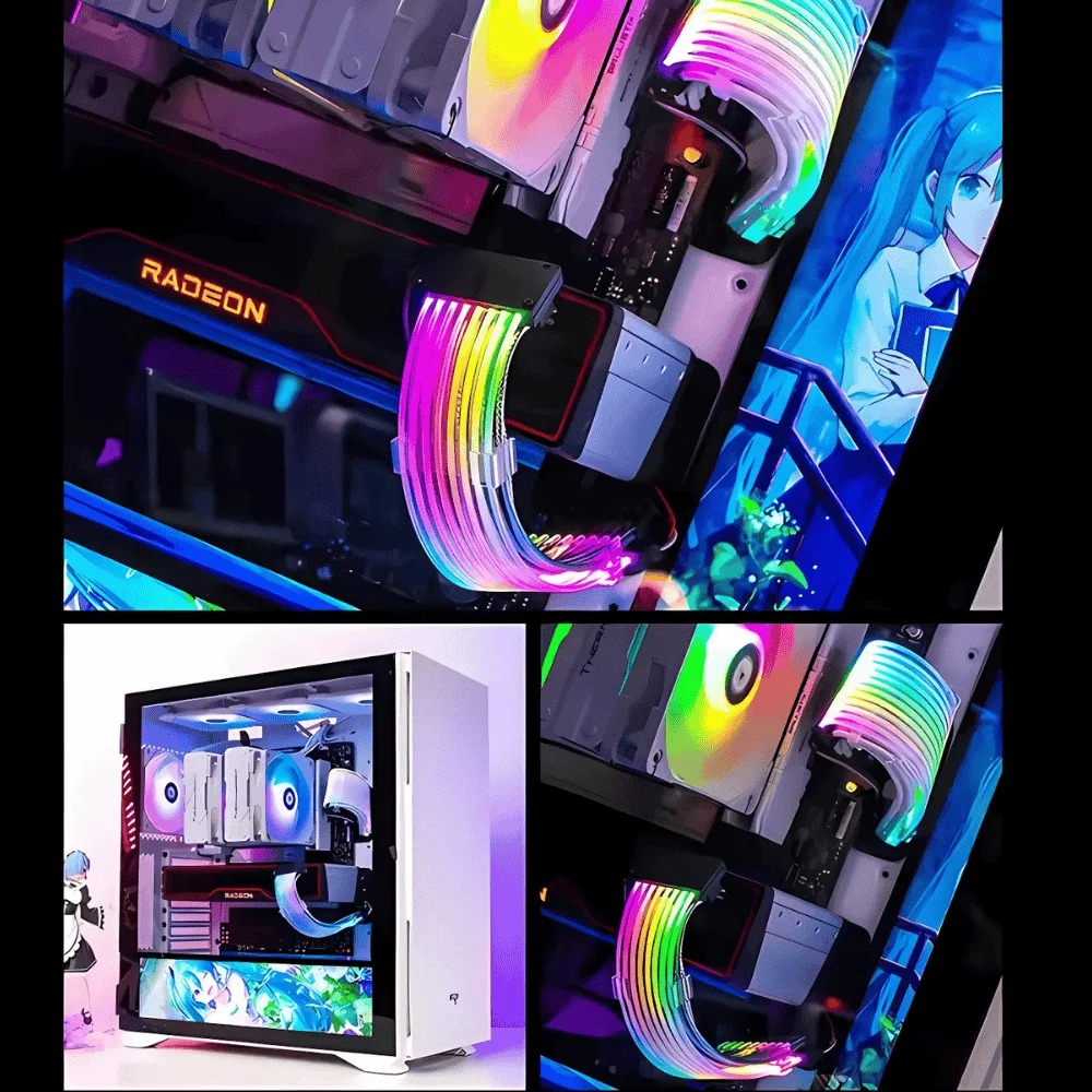Cabo Extensor Redragon ARGB 24 Pinos - Imagem 2