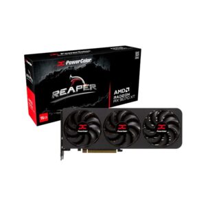 Placa de Vídeo PowerColor Reaper AMD Radeon RX 9070 XT 16GB GDDR6