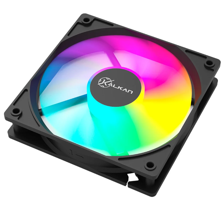 FAN 120MM KALKAN LUMEN RGB 10 LEDS 1500 RPM C/ CONTROLE PWM - Imagem 3