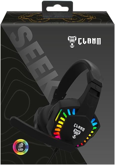 HEADSET GAMER NIGHT SEEK - CLANM - Imagem 2