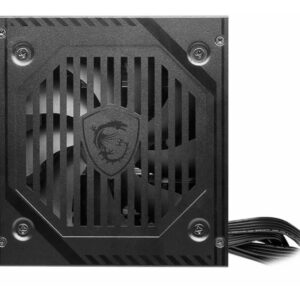 Fonte Msi 500w, 80 Plus White, Mag, Atx, Bivolt, Pfc Ativo
