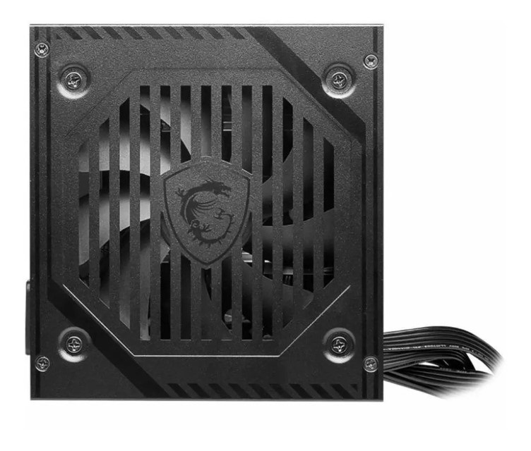 Fonte Msi 500w, 80 Plus White, Mag, Atx, Bivolt, Pfc Ativo