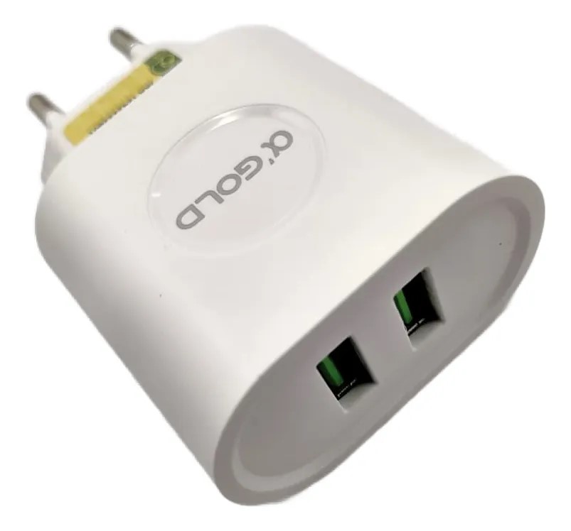 Carregador Rápido A'gold Ca18-10 | 3.1a + Cabo Tipo-c 2 Usb - Imagem 4