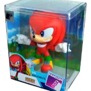 Fandom Box Knuckles 10cm Turma Do Sonic Líder Brinquedos