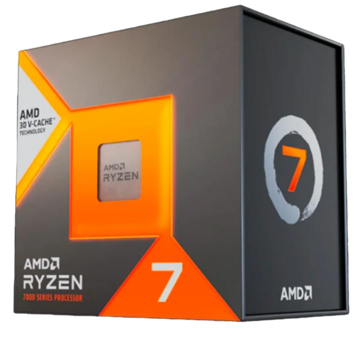 Processador AMD Ryzen 7 7800X3D, 8-Core, 16-Thr eads, 4.2GHz (5.0GHzTurbo), Cache 104MB, AM5, 100-100