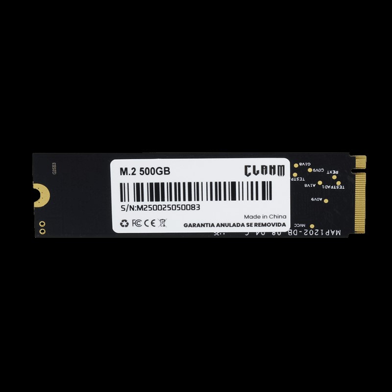 SSD NVMe M.2 de 500GB CLANM - Imagem 2