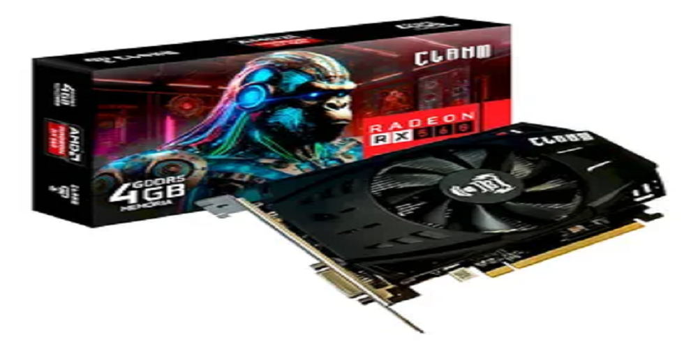 Placa de Vídeo RX560 - 4GB DDR5 - 128BIT - DVI/HDMI/DP - SINGLE FAN - CHIPSET BAFFIN - CLANM