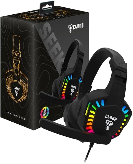 HEADSET GAMER NIGHT SEEK - CLANM