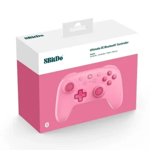 Controle Bluetooth 8BitDo Ultimate 2C (Rosa) Switch