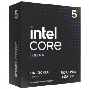 Processador Intel Core Ultra 5-250KF Plus Arrow Lake (LGA 18 51/20 Cores/20 Threads/3.6Ghz (5.4hz Turbo)/30MB Cache)