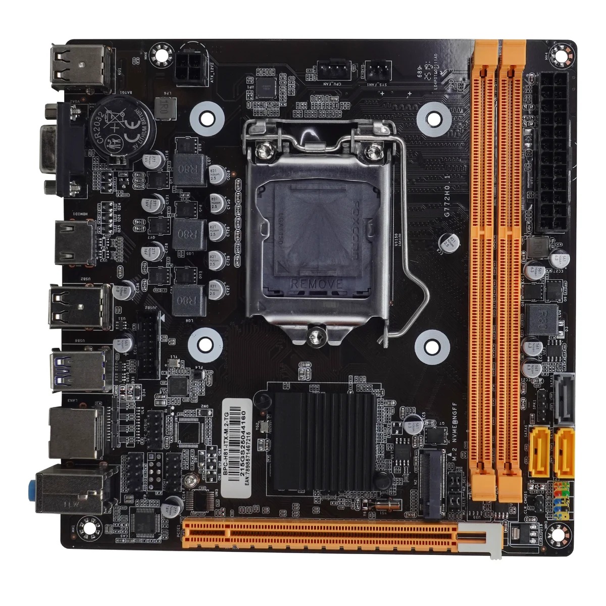 PLACA MÃE H81 BRAZILPC BPC-H81-ITX-M.2-TG 10/100/1000