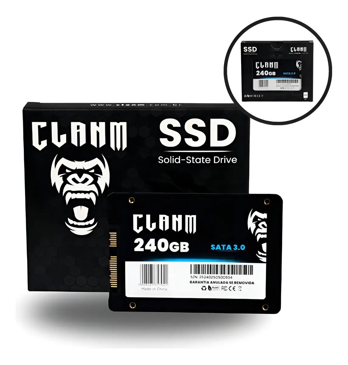 SSD 2.5" 240GB SATA3 - CLANM