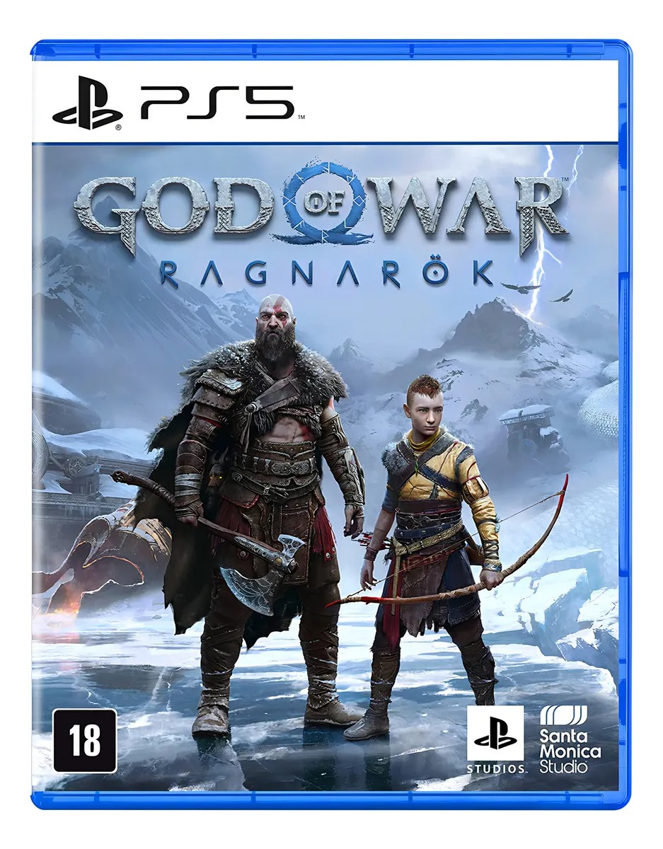 JOGO GOD OF WAR RAGNAROK EDIÇÃO STANDARD PS5