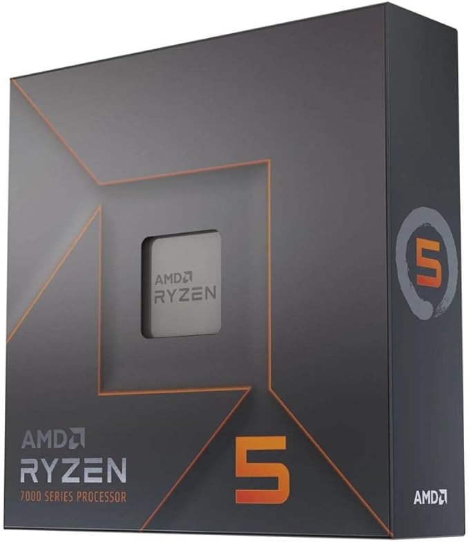 Processador AMD Ryzen 5 7600X, 5.3GHz Max Turbo, Cache 38MB, AM5, 6 Núcleos, Vídeo Integrado - 100-100000593WOF