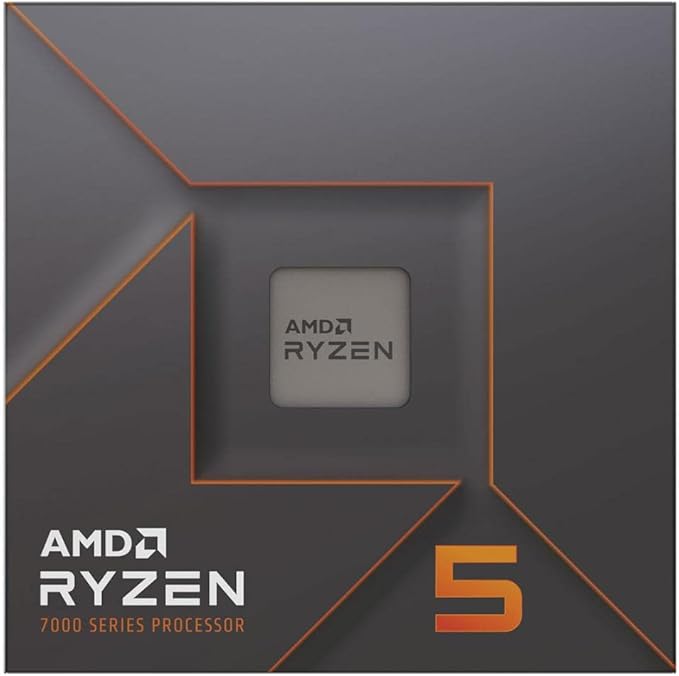 Processador AMD Ryzen 5 7600X, 5.3GHz Max Turbo, Cache 38MB, AM5, 6 Núcleos, Vídeo Integrado - 100-100000593WOF - Imagem 2