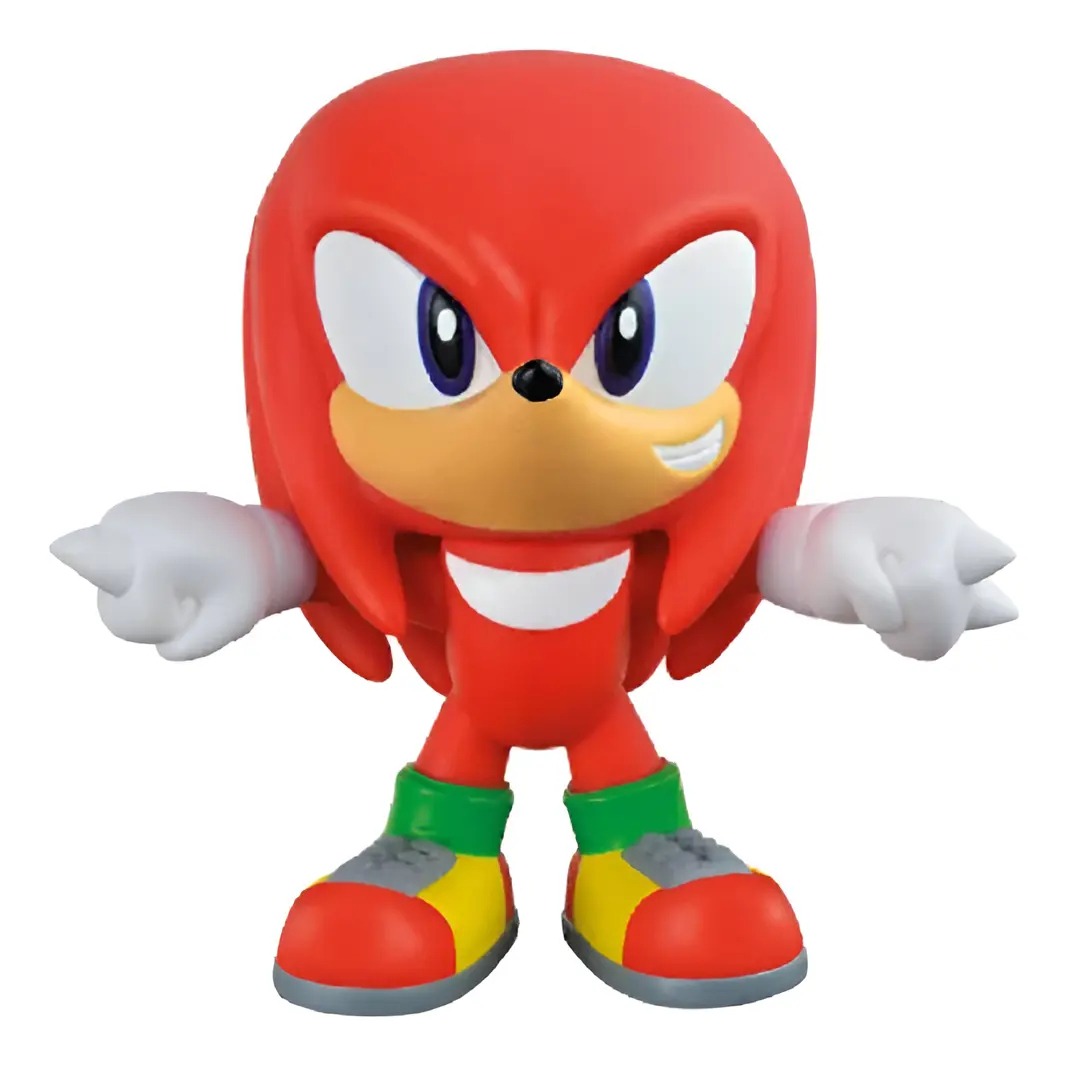 Fandom Box Knuckles 10cm Turma Do Sonic Líder Brinquedos - Imagem 2
