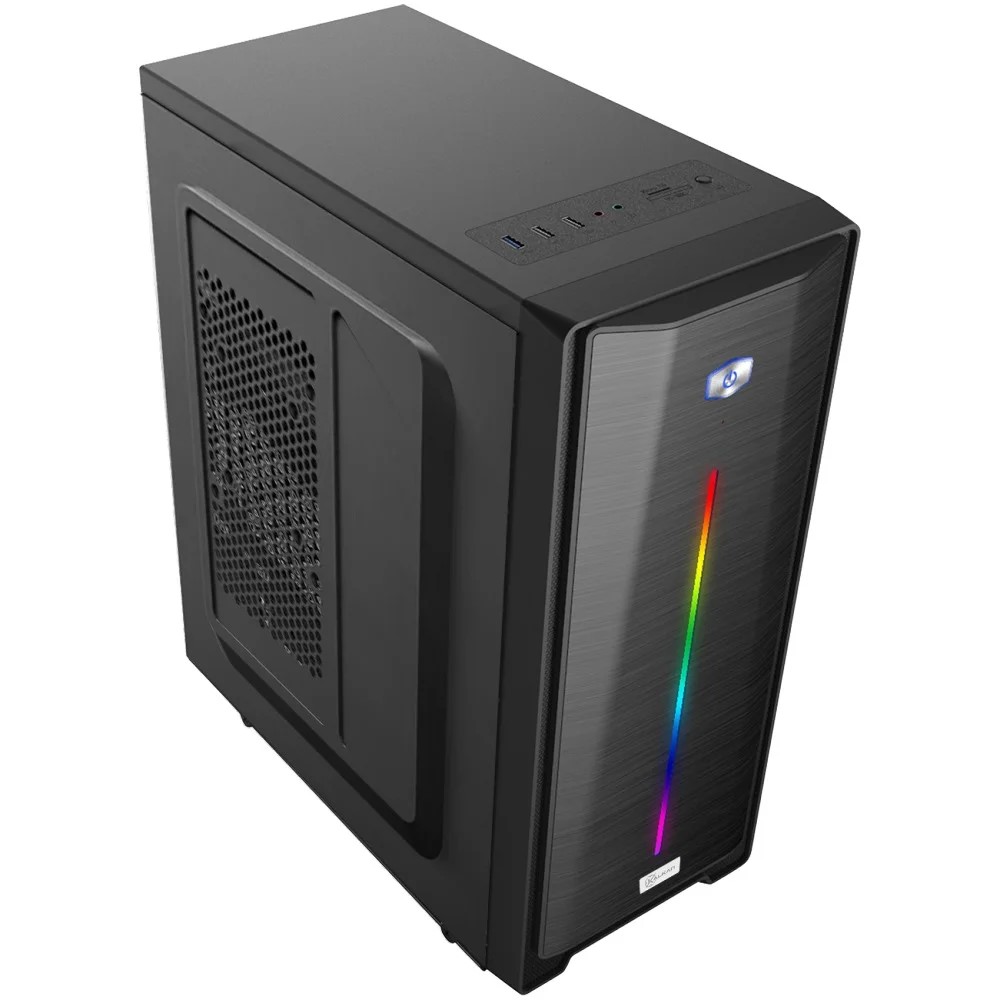 Gabinete Gamer Kalkan Veld Lite Preto - Imagem 2