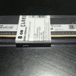 Memoria Ram DDR4 8GB 3200mhz Clanm Sem dissipador de calor