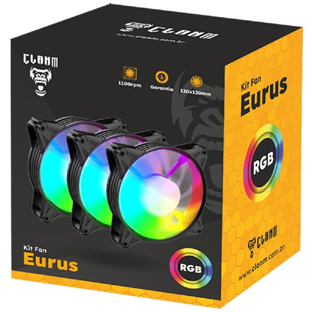 KIT COOLER FAN EURUS MASTER/SLAVE | ARGB AUTO