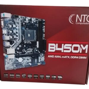 Placa Mãe NTC B450M DDR4 AM4 M.2
