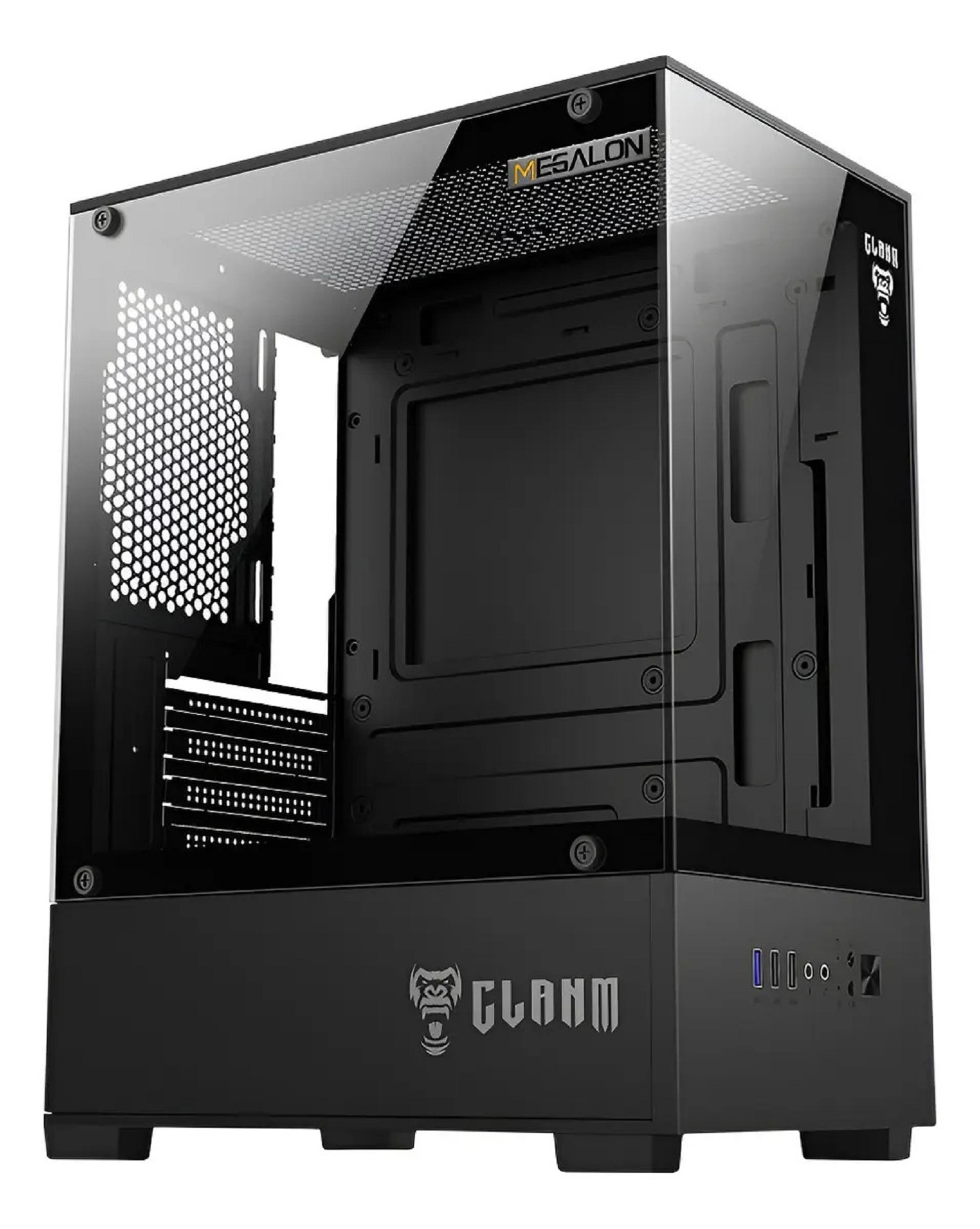 GABINETE GAMER SMOG S/ FANS - CLANM - Imagem 3